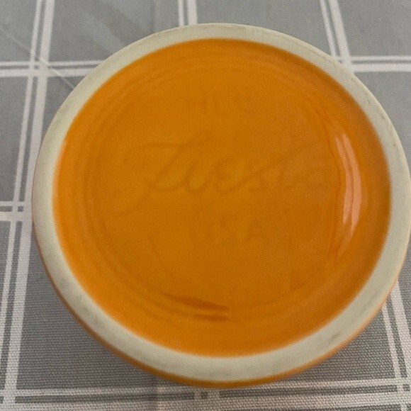 Fiestaware HLC USA Replacement Tangerine Orange Ring Handle Coffee Mug Tea Cup - Picture 5 of 8